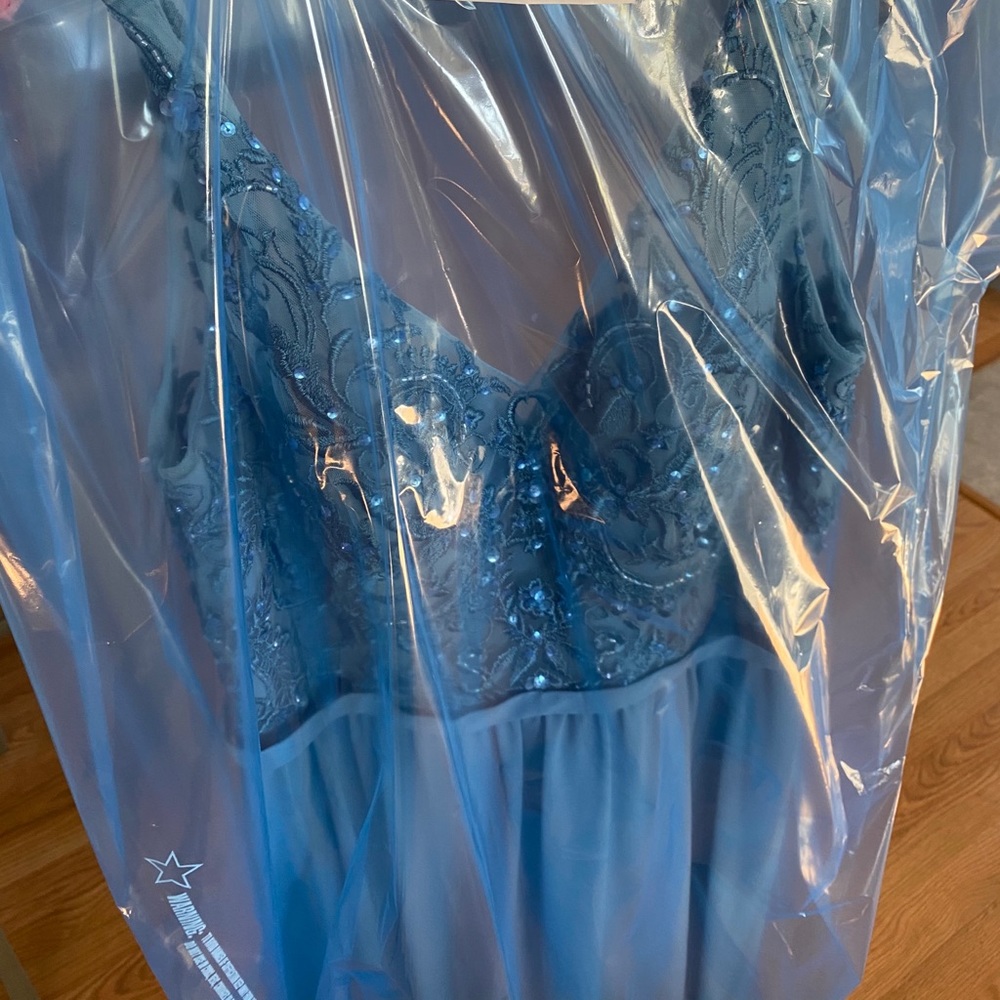 Kennedy Blue - Betsy Slate Blue Bridesmaid Dress